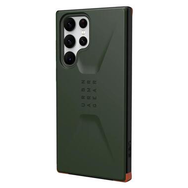 Чeхол-накладка Urban Armor Gear Civilian для Samsung Galaxy S22 Ultra SM-S908 Olive (21344D117272) фото №3
