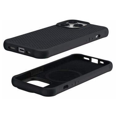 Чeхол-накладка Urban Armor Gear Dot Magsafe для Apple iPhone 14 Pro Black (114082314040) фото №9