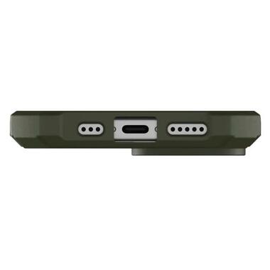 Чeхол-накладка Urban Armor Gear Essential Armor Magsafe для Apple iPhone 15 Olive Drab (114288117272) фото №9