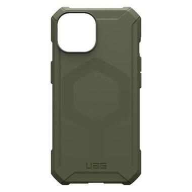 Чeхол-накладка Urban Armor Gear Essential Armor Magsafe для Apple iPhone 15 Olive Drab (114288117272) фото №7