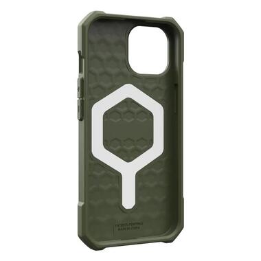 Чeхол-накладка Urban Armor Gear Essential Armor Magsafe для Apple iPhone 15 Olive Drab (114288117272) фото №8