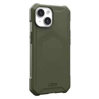 Чeхол-накладка Urban Armor Gear Essential Armor Magsafe для Apple iPhone 15 Olive Drab (114288117272) фото №2