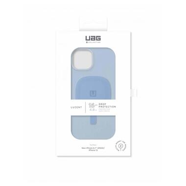 Чeхол-накладка Urban Armor Gear Lucent 2.0 Magsafe для Apple iPhone 14 Cerulean (114076315858) фото №6