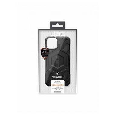 Чeхол-накладка Urban Armor Gear Monarch Pro Magsafe для Apple iPhone 14 Black (114028114040) фото №6