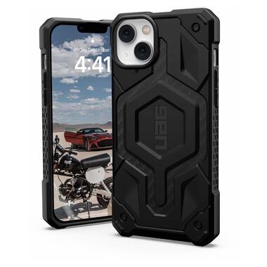 Чeхол-накладка Urban Armor Gear Monarch Pro Magsafe для Apple iPhone 14 Plus/15 Plus Carbon Fiber (114029114242) фото №2