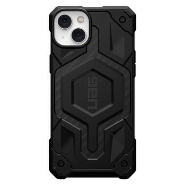 Чeхол-накладка Urban Armor Gear Monarch Pro Magsafe для Apple iPhone 14 Plus/15 Plus Carbon Fiber (114029114242) фото №1