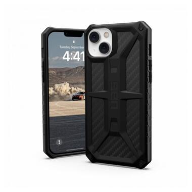 Чeхол-накладка Urban Armor Gear Monarch для Apple iPhone 14 Plus/15 Plus Carbon Fiber (114033114242) фото №2
