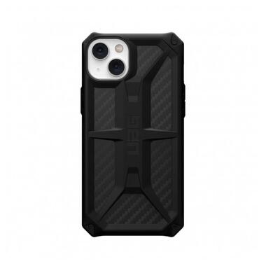 Чeхол-накладка Urban Armor Gear Monarch для Apple iPhone 14 Plus/15 Plus Carbon Fiber (114033114242) фото №1