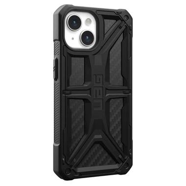 Чeхол-накладка Urban Armor Gear Monarch для Apple iPhone 15 Carbon Fiber (114289114242) фото №2