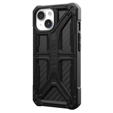 Чeхол-накладка Urban Armor Gear Monarch для Apple iPhone 15 Carbon Fiber (114289114242) фото №3