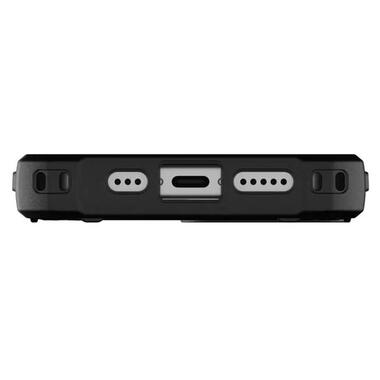 Чeхол-накладка Urban Armor Gear Monarch для Apple iPhone 15 Kevlar Black (114289113940) фото №10