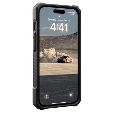 Чeхол-накладка Urban Armor Gear Monarch для Apple iPhone 15 Kevlar Black (114289113940) фото №6