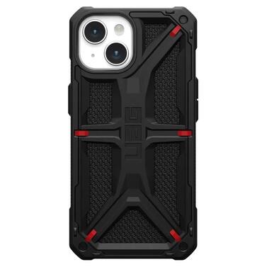 Чeхол-накладка Urban Armor Gear Monarch для Apple iPhone 15 Kevlar Black (114289113940) фото №1