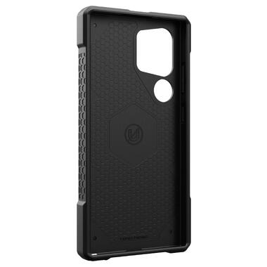 Чeхол-накладка Urban Armor Gear Monarch для Samsung Galaxy S24 Ultra Carbon Fiber (214415114242) фото №8