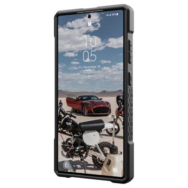 Чeхол-накладка Urban Armor Gear Monarch для Samsung Galaxy S24 Ultra Carbon Fiber (214415114242) фото №4