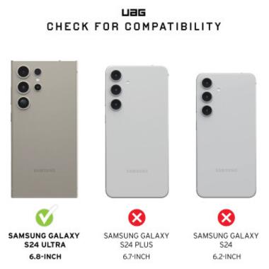 Чохол UAG Samsung Galaxy S24 Ultra, Monarch Pro, Crimson (214416119494) фото №10