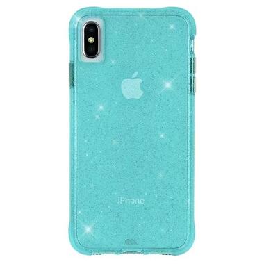 Чeхол-накладка Case-Mate Sheer Crystal для Apple iPhone XS Max Teal (CM037986) фото №1