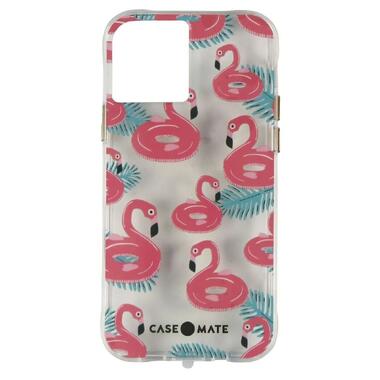 Чeхол-накладка Case-Mate Tough Prints для Apple iPhone 12 / iPhone 12 Pro Float On Flamingos (CM047212) фото №1