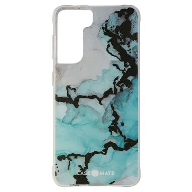 Чeхол-накладка Case-Mate Tough Prints для Samsung Galaxy S21 Plus SM-G996 Ocean Marbles (CM046202) фото №1