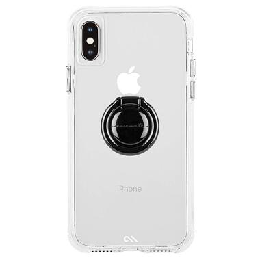 Чeхол-накладка Case-Mate Tough with Ring для Apple iPhone X / iPhone XS Clear (CM038055) фото №1