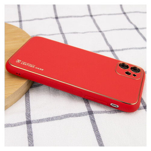 Шкіряний чохол Epik Xshield Apple iPhone 11 (6.1) Червоний / Red фото №3