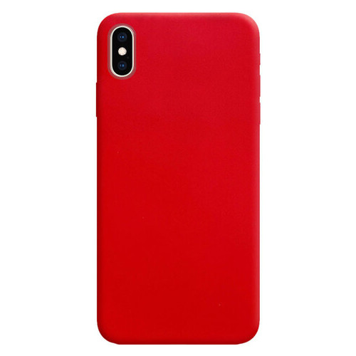 Силіконовий чохол Epik Candy Apple iPhone X/XS (5.8) Червоний фото №1