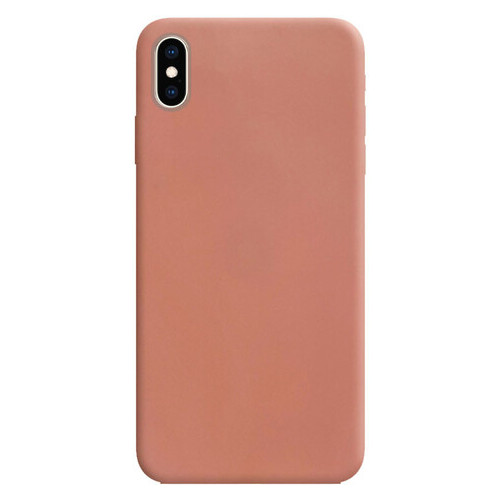 Силиконовый чехол Epik Candy Apple iPhone XS Max (6.5) Rose Gold фото №1