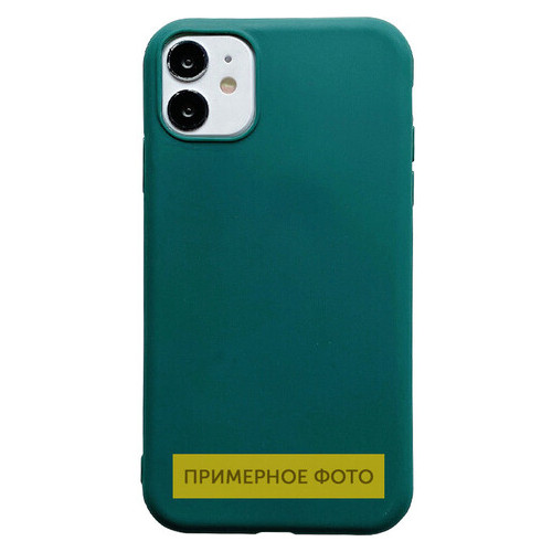 Силіконовий чохол Epik Candy Samsung Galaxy Note 20 Ultra Зелений / Forest green фото №1