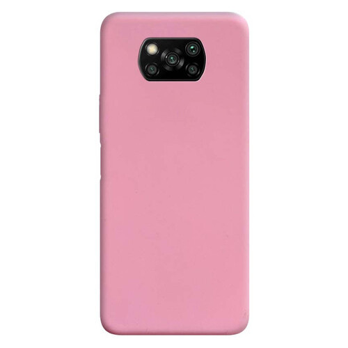 Силіконовий чохол Epik Candy Xiaomi Poco X3 NFC Рожевий фото №1