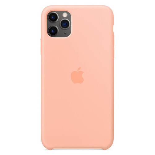 Чохол Epik Silicone Case (AA) Apple iPhone 11 Pro Max (6.5) Помаранчевий / Grapefruit фото №1