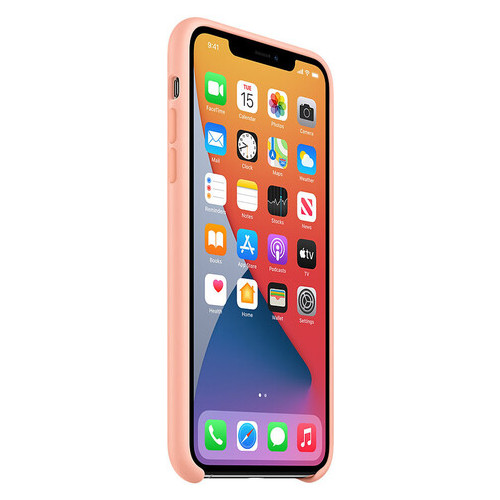 Чохол Epik Silicone Case (AA) Apple iPhone 11 Pro Max (6.5) Помаранчевий / Grapefruit фото №3
