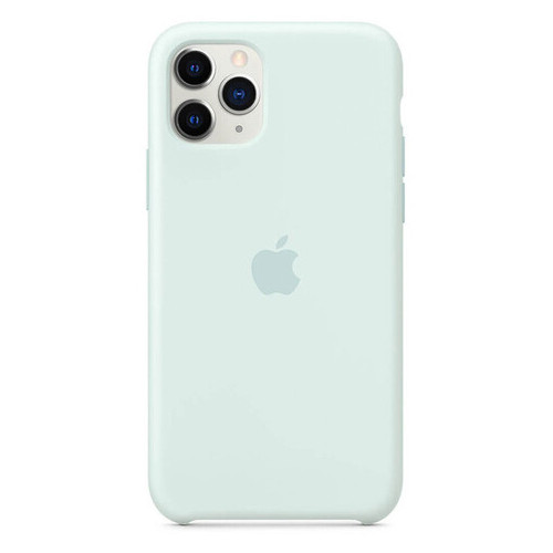 Чохол Epik Silicone case (AAA) Apple iPhone 11 Pro (5.8) Сіро-блакитний / Seafoam фото №1