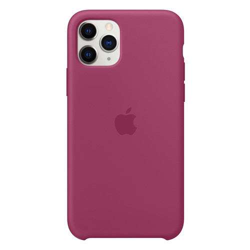 Чехол Epik Silicone case (AAA) Apple iPhone 11 Pro Max (6.5) Малиновый / Pomegranate фото №1