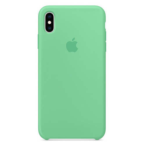 Чохол Epik Silicone case (AAA) Apple iPhone XS Max (6.5) Зелений / Spearmint фото №1