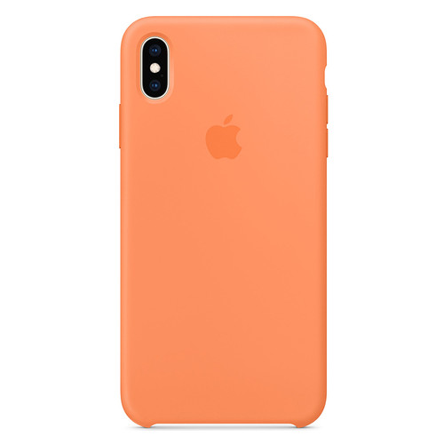 Чохол Epik Silicone case (AAA) Apple iPhone XS Max (6.5) Помаранчевий / Papaya фото №1