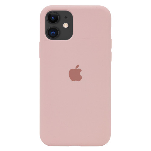 Чохол Epik Silicone Case Full Protective Apple iPhone 11 (6.1) Рожевий / Pink Sand фото №1