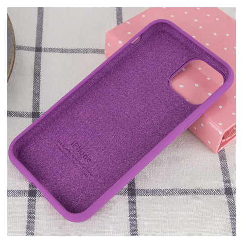 Чохол Epik Silicone Case Full Protective (AA) Apple iPhone 11 Pro (5.8) Фіолетовий / Grape фото №3