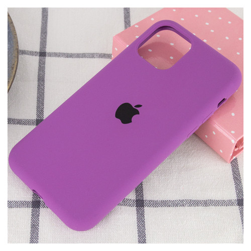 Чохол Epik Silicone Case Full Protective (AA) Apple iPhone 11 Pro (5.8) Фіолетовий / Grape фото №2
