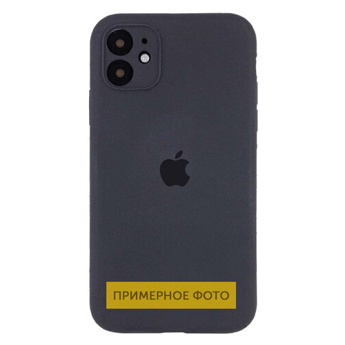 Чохол Epik Silicone Case Square Full Camera Protective (AA) Apple iPhone 11 Pro (5.8) Сірий / Dark Gray фото №1