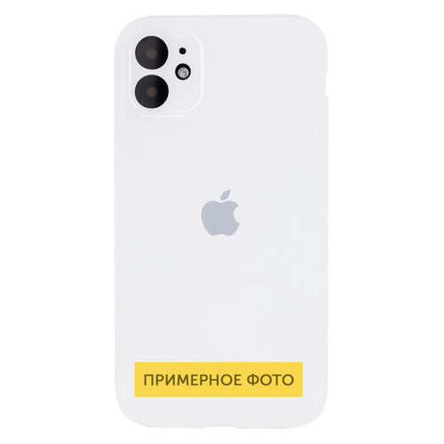 Чохол Epik Silicone Case Square Full Camera Protective Apple iPhone 7 / 8 / SE (2020) (4.7) Білий / White фото №1