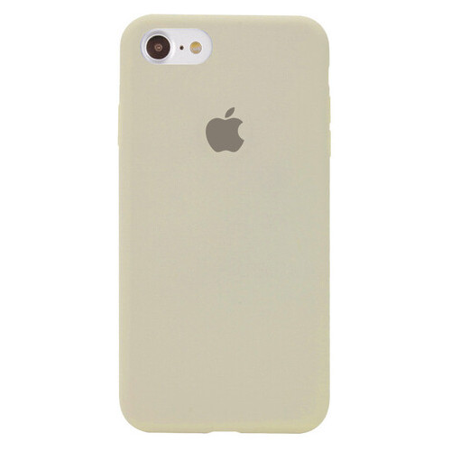 Чохол Epik Silicone Case Full Protective Apple iPhone 6/6s (4.7) Бежевий / Antigue White фото №1