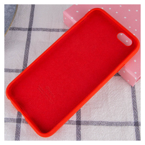 Чохол Epik Silicone Case Full Protective Apple iPhone 6/6s (4.7) Червоний / Red фото №3