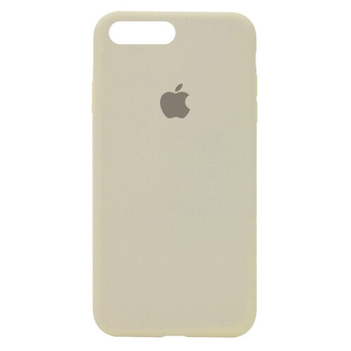 Чохол Epik Silicone Case Full Protective (AA) Apple iPhone 7 plus / 8 plus (5.5) Бежевий / Antigue White фото №1