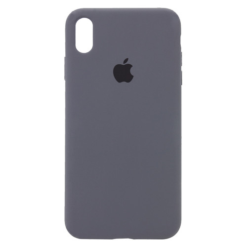 Чохол Epik Silicone Case Full Protective (AA) Apple iPhone X (5.8) / XS (5.8) Сірий / Dark Grey фото №1