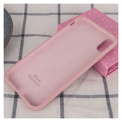 Чохол Epik Silicone Case Full Protective Apple iPhone XR (6.1) Рожевий / Pink Sand фото №3