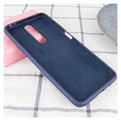 Чохол Epik Silicone Cover Full Protective (AA) Xiaomi Redmi K30 / Poco X2 Синій / Dark Blue фото №3