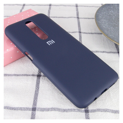 Чохол Epik Silicone Cover Full Protective (AA) Xiaomi Redmi K30 / Poco X2 Синій / Dark Blue фото №2