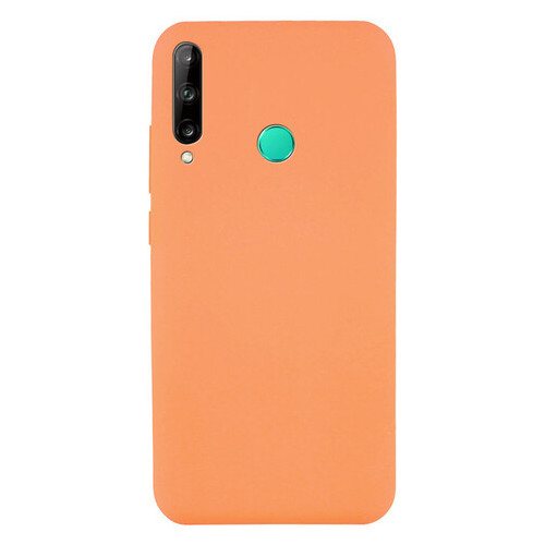 Чохол Epik Silicone Cover Full without Logo (A) Huawei P40 Lite E / Y7p (2020) Помаранчевий / Papaya фото №1