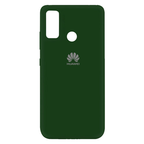 Чохол Epik Silicone Cover My Color Full Protective (A) Huawei P Smart (2020) Зелений / Dark green фото №1