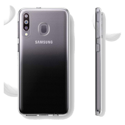 TPU чохол Epik Epic Transparent 1,0mm Samsung Galaxy M30 Безбарвний (прозорий) фото №2